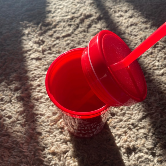 Red Sparkle Holiday Tumbler - Picture 2 of 3